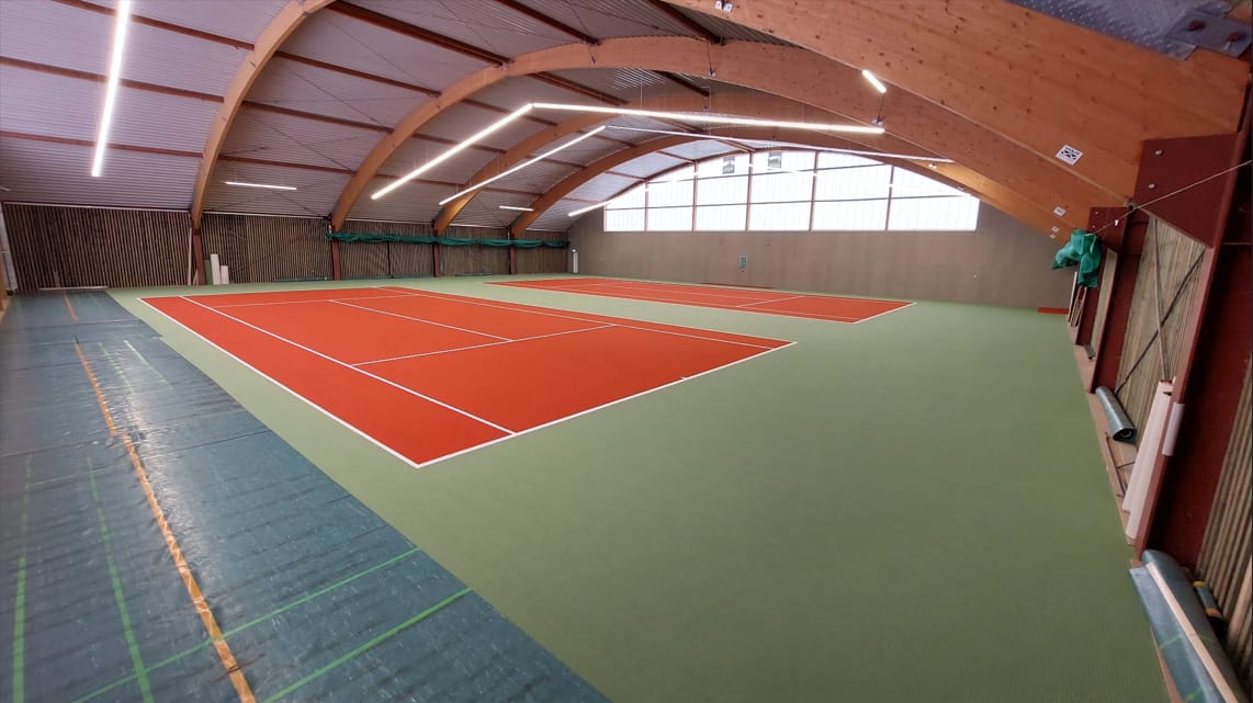 Sanierung Tennishalle